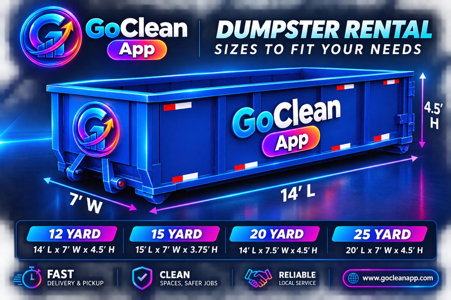 Roll-off dumpsters delivered to your driveway